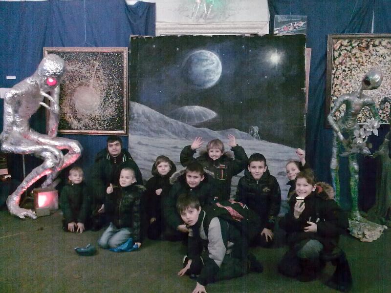 На экскурсии в музее На экскурсии в музее