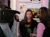 Катерина Басова даёт интервью Катерина Басова даёт интервью