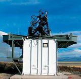 Лидар — лазерная система зондирования атмосферы: используется при калибровке оптических телескопов обсерватории Оже для искусственного возбуждения молекул атмосферы  