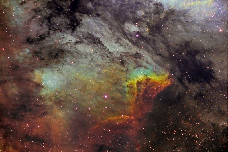 IC 5067, туманности Пеликан